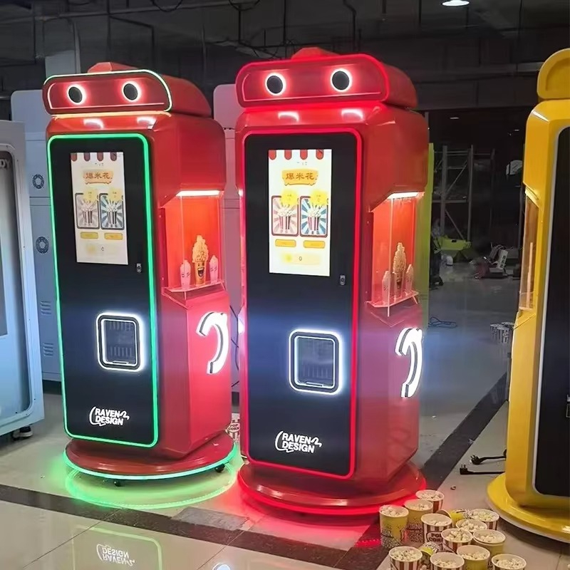 Popcorn Vending Machine - Popcorn Vending Machine Caramel Flavor Commercial