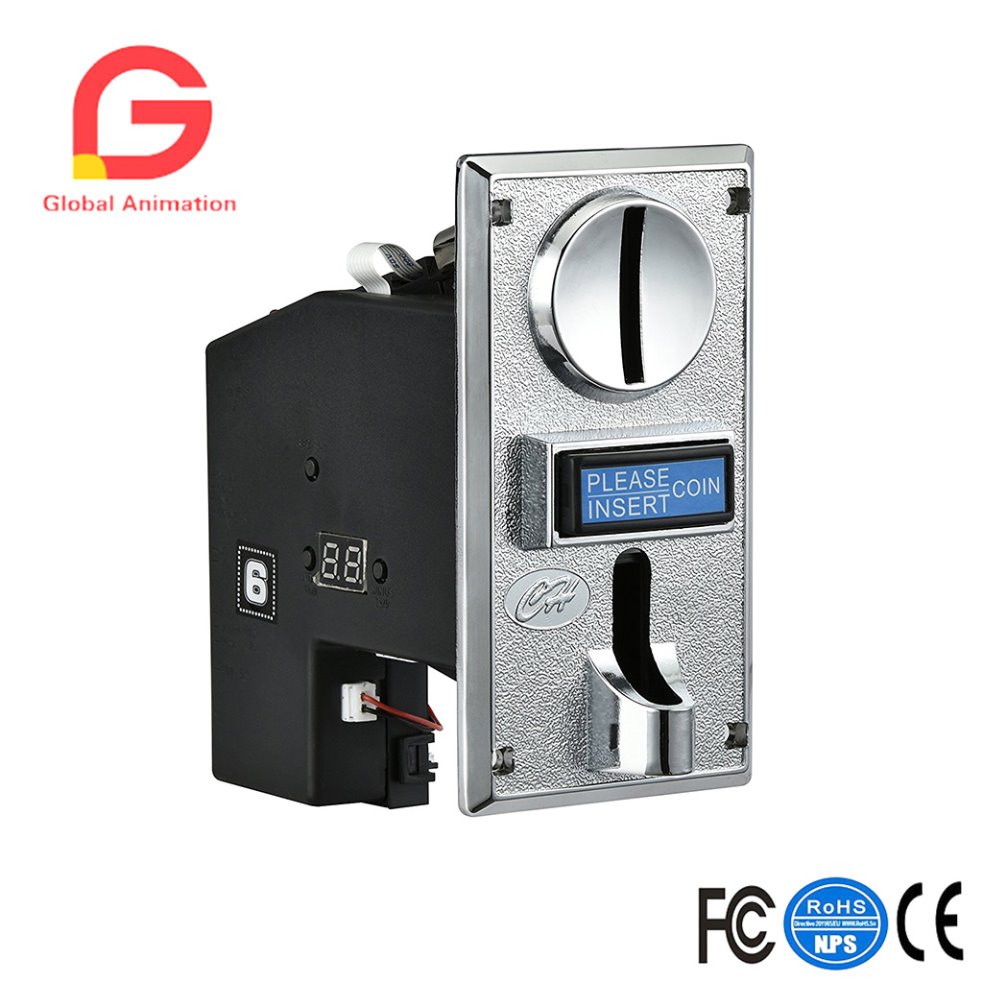 Arcade Vending Machines - CH-924, 4 Multi Coin Mech Acceptor