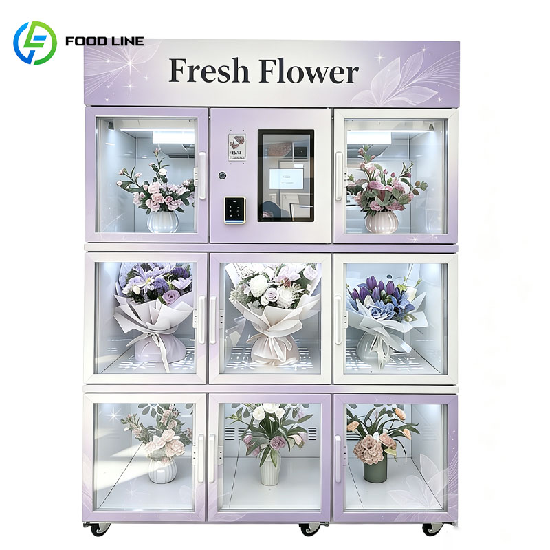 Vending Machine Qr Code - Hot Sale Flower Vending Machine Smart
