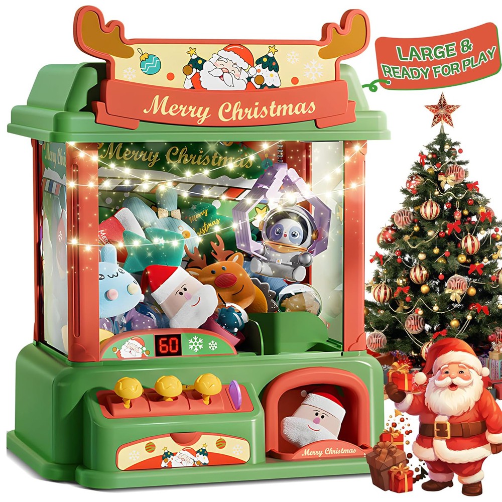 Christmas Claw Machine For Kid - огляд і ціна Arcade Vending Machines