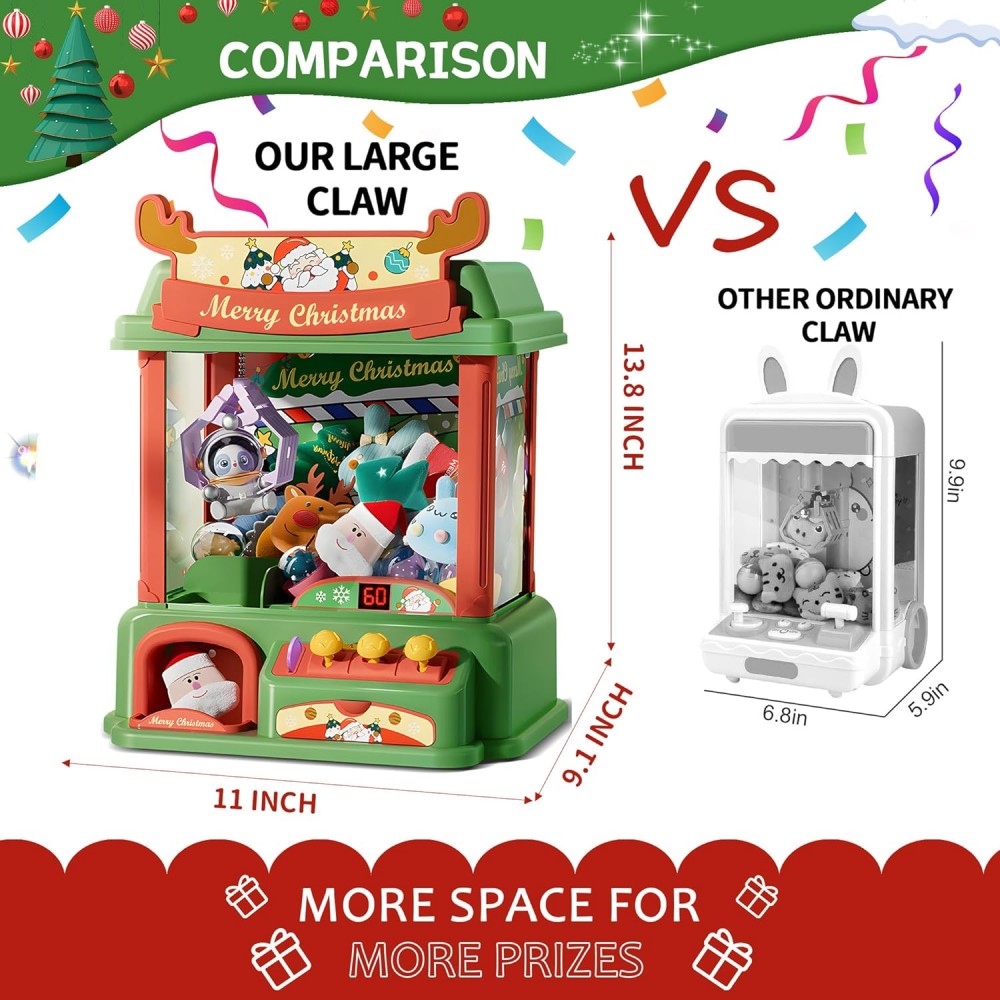 Christmas Claw Machine For Kid - огляд і ціна Arcade Vending Machines