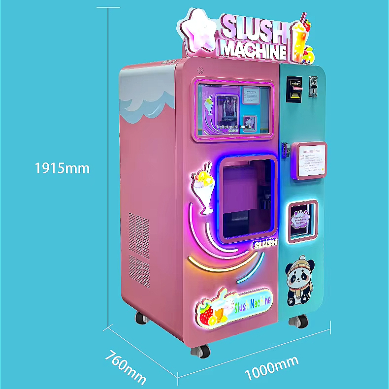 Slush Ice Machine Vending Mach - огляд і ціна Slushie Machine Vending