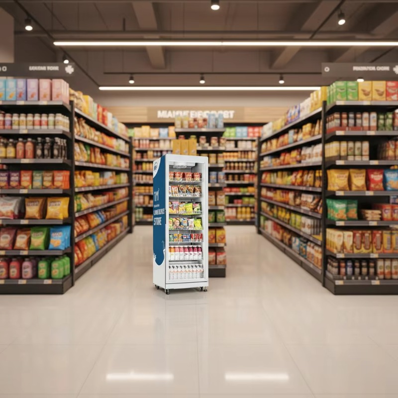 FOODLINE Customized Vending AI - огляд і ціна Open Vending Machine