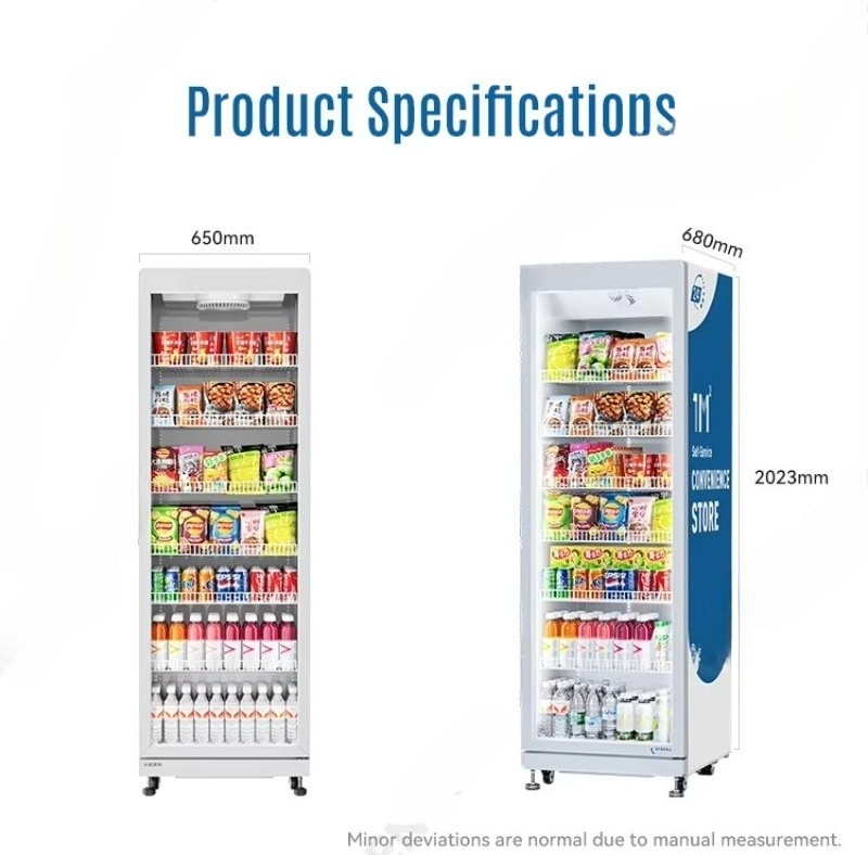 FOODLINE Customized Vending AI - огляд і ціна Open Vending Machine