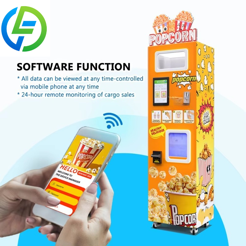Customized 24/7 Operation Popc - огляд і ціна Popcorn Vending Machine