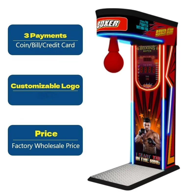 Street Amusement Coin Operated - огляд і ціна Boxing Machine Arcade