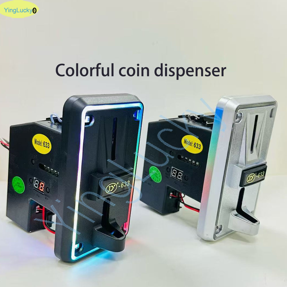 Colorful LED Multi Coin Accept - огляд і ціна Arcade Vending Machines