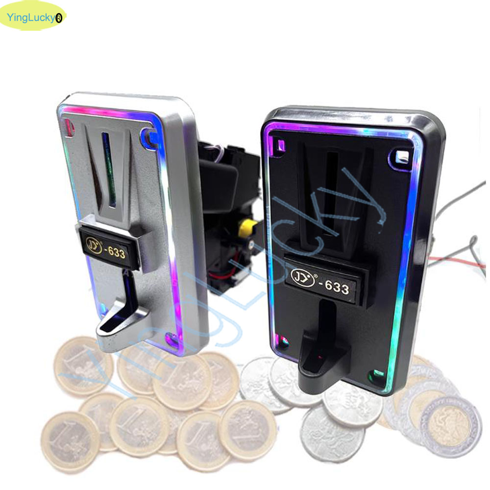 Colorful LED Multi Coin Accept - огляд і ціна Arcade Vending Machines