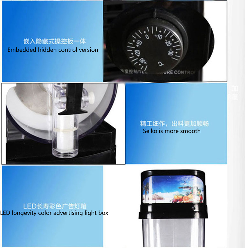 15L Commercial Slushie Machine - огляд і ціна Slushie Machine Vending