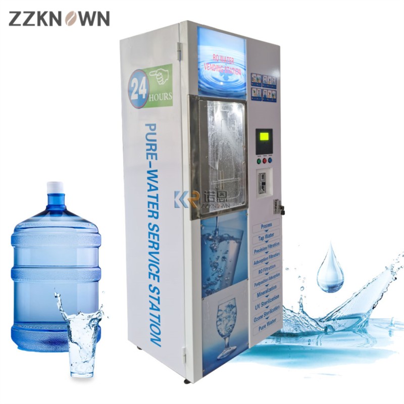 Customizable Ice and Water Ven - огляд і ціна Vending Machine Qr Code