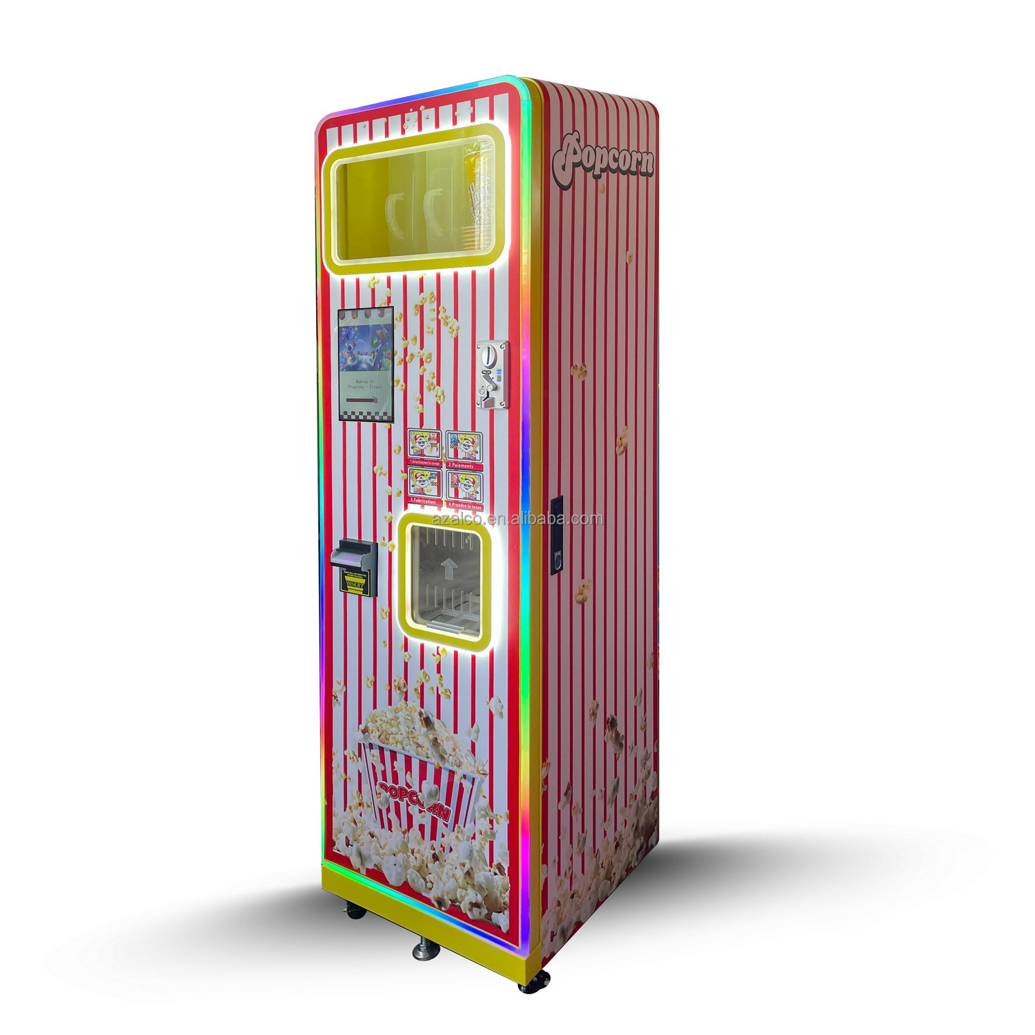 Two Flavors Commercial Popcorn - огляд і ціна Popcorn Vending Machine