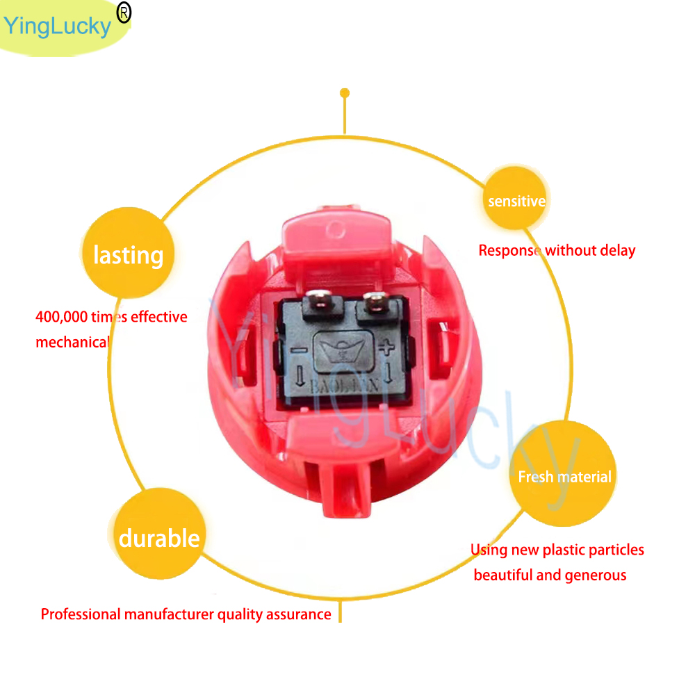 12pcs Arcade Push Button, Sanw - огляд і ціна Coin Acceptor Selector