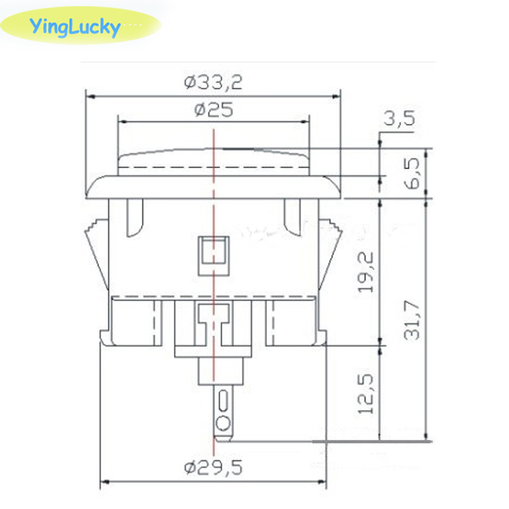 12pcs Arcade Push Button, Sanw - огляд і ціна Coin Acceptor Selector