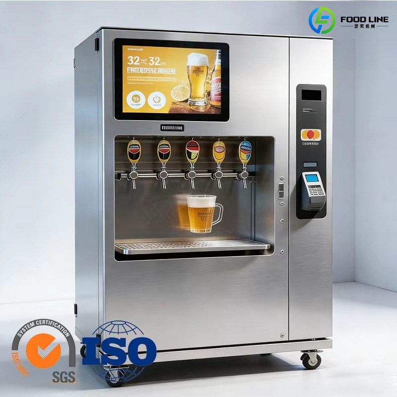 Self-Service Metal Beer Vendin - огляд і ціна Popcorn Vending Machine