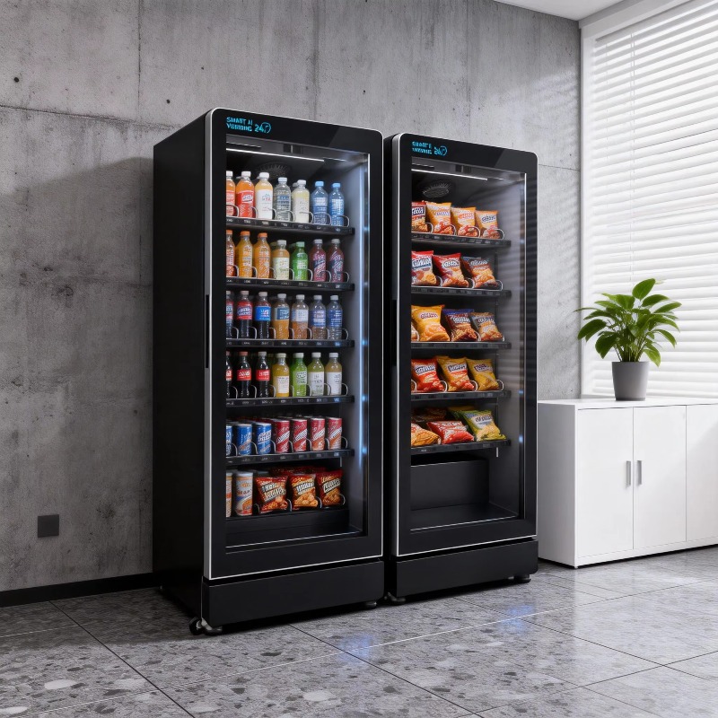 Smart AI Combo Vending Machine - огляд і ціна Open Vending Machine