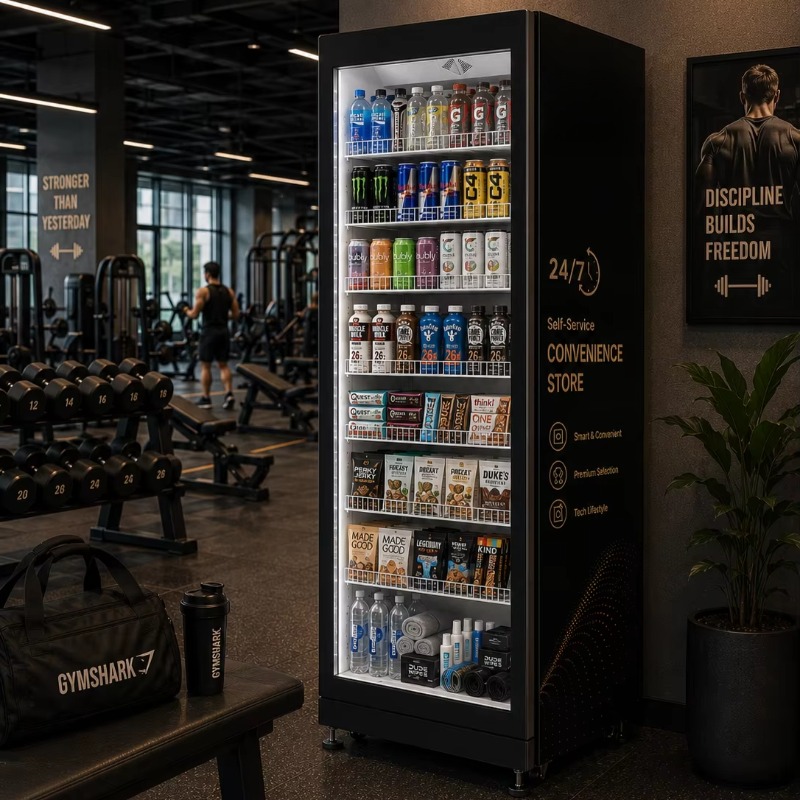 Smart AI Combo Vending Machine - огляд і ціна Open Vending Machine
