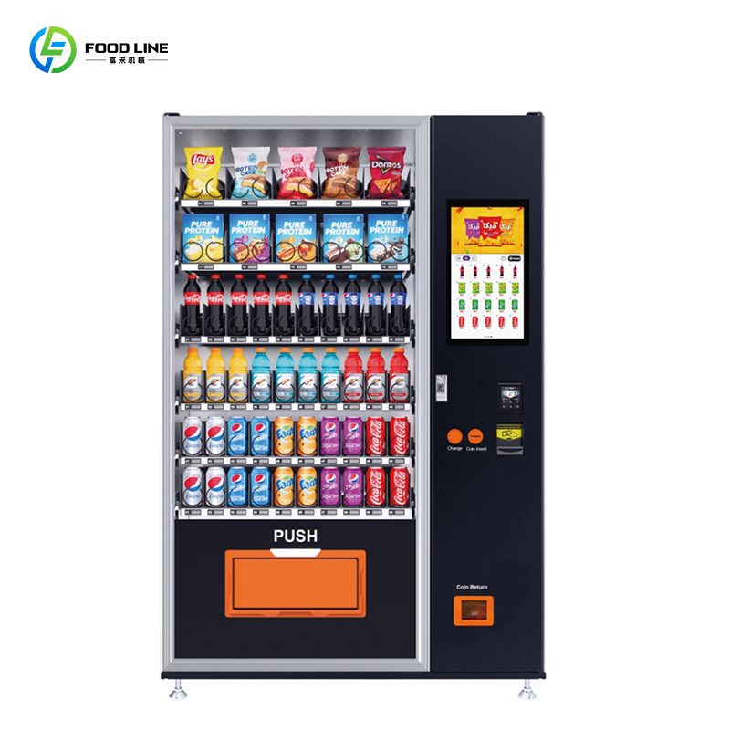 FL Customized Self Service Foo - огляд і ціна Vending Machine Qr Code