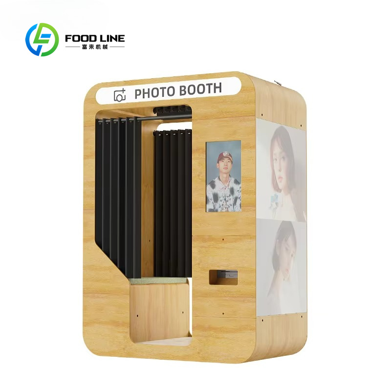 Customized Portable Wooden Bar - огляд і ціна Photo Booth Machine