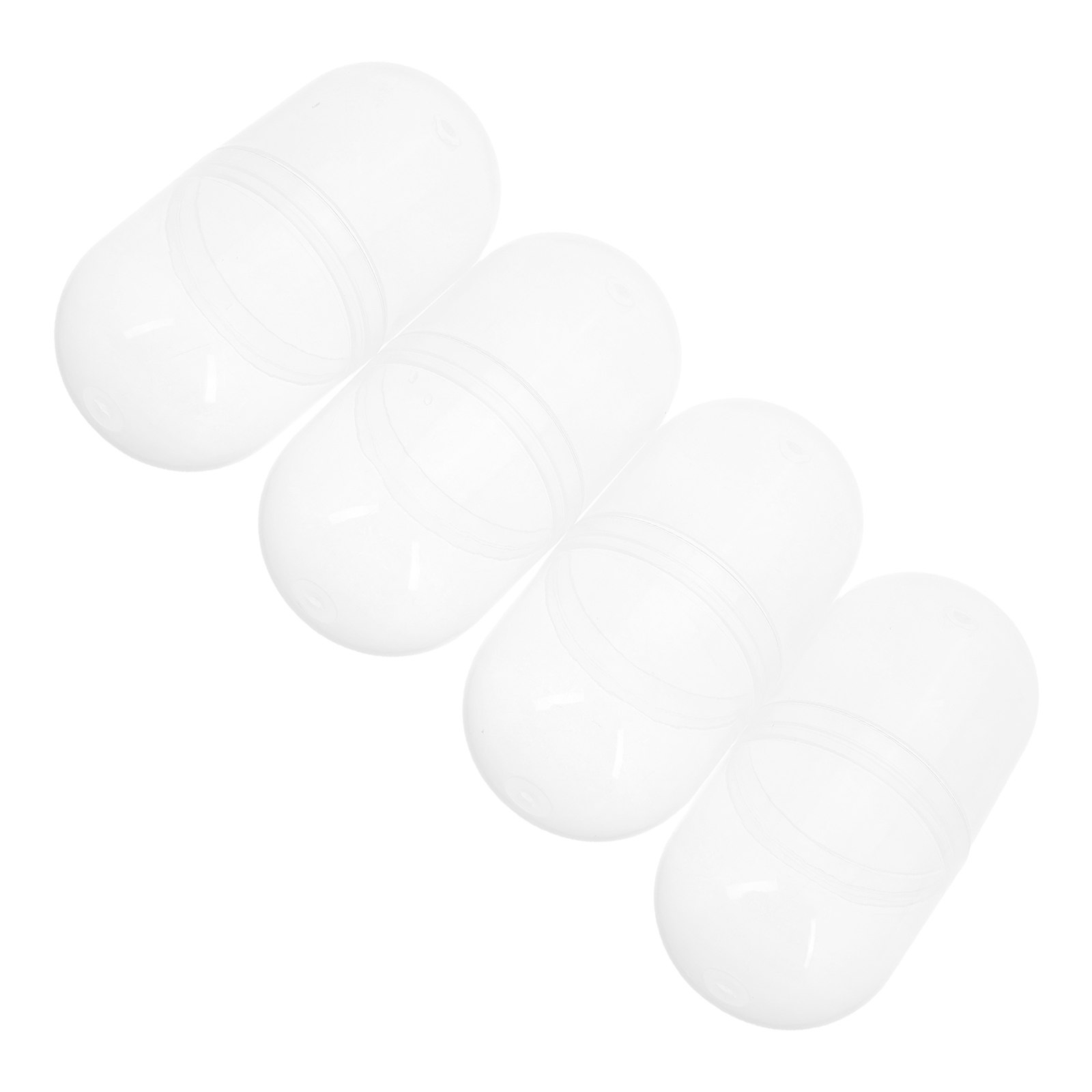 4Pcs Transparent Plastic Filla - огляд і ціна Prize Capsule Toy Machine