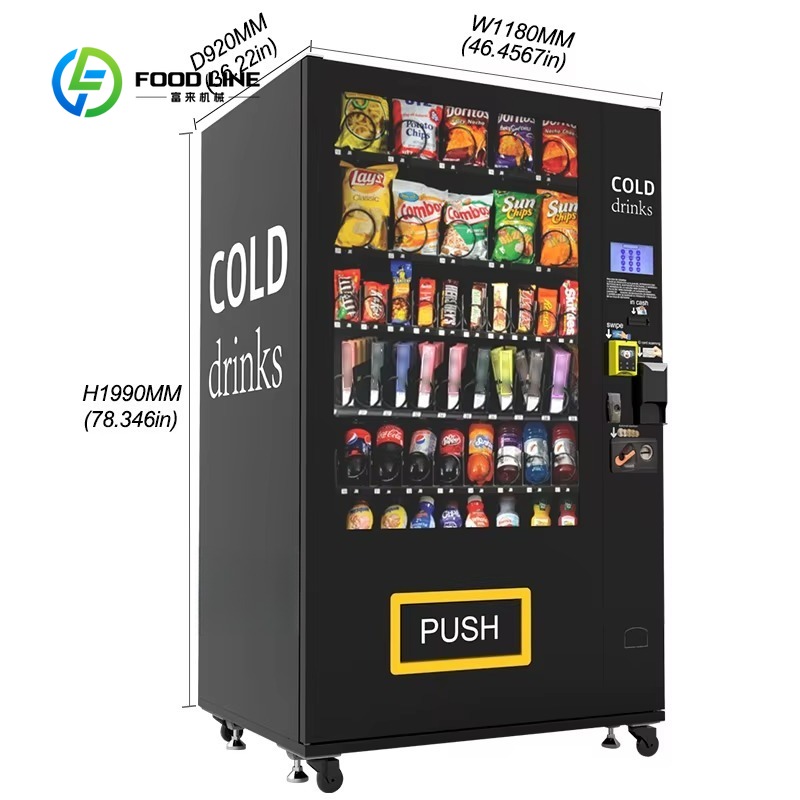 Custom OEM ODM Snack Drink Ven - огляд і ціна Open Vending Machine