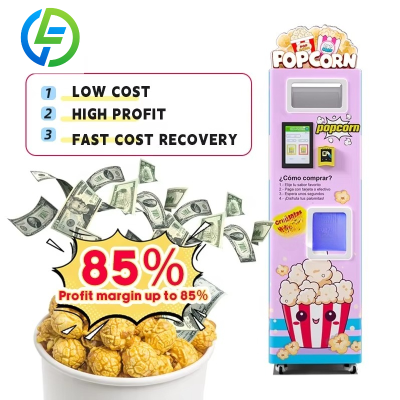 Customized Factory Intelligent - огляд і ціна Popcorn Vending Machine